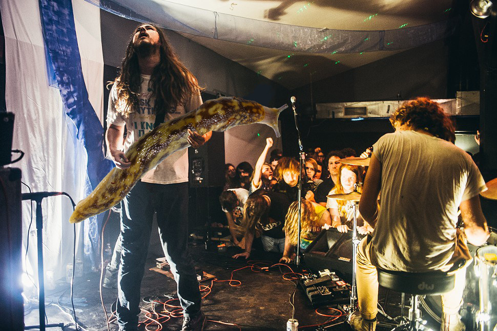Here Are Some Nashville Bands Playing Slugs Instead of Guitars